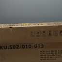 13FT Double-Sided Patio Umbrella with 48 Solar LED Lights, Large Rectangular Outdoor Market Umbrella with Crank Handle, Vented Canopy, Heavy-Duty 12 Rib Steel Frame, for Backyard, Garden, Pool, Navy