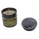 ICRPSTU Solar Fence Lights Waterproofing Solar Powered Outdoor Deck Wall Lights Warm Yellow Decorative Lighting for Garden Patio Backyard 4 Pack