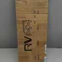 Skyflame Steel RV Dual Propane Tank Mounting Rack for 20 lbs Cylinders, Double Gas Hitch Frame for RVs, Camping and Trailers