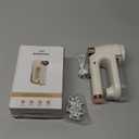 Fabric Shaver, Lint Shaver with Lint Brush, 3-Speed Sweater Shaver to Remove Pilling for Clothing, 6 Leaf Blade, LED Display, Electric Lint Remover for Furniture, Blanket, Couch (Beige)