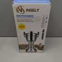 150g Grain Mill, flour mill grinder for home, Electric Stainless Steel Grain Grinder for Wheat, Spices, coffee,Corn and Other Dry Food Grinders for Kitchen