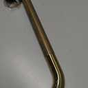 Gold Shower Grab Bar w/Anti-Slip Knurled Grip 32 Inch, Zepolu Wall Mounted Stainless Steel Bath Grab Bar,Safety Balanced Handrail, Handicap Injury Elderly Senior Assist Support Textured Handle