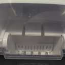 DUMOS Countertop Ice Maker with Handle, 26lbs/24H Portable Ice Machine, 9 Bullet Ice Cubes Ready in 6 Mins, Self-Cleaning, Quiet Compact Ice Maker for Home, Kitchen, RV, Camping, Black (12.5"*11.6"*8.8")