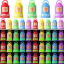 50 Pcs Christian Gifts Jesus is The Light Lanterns Figures Glow in Dark Jesus Lights The Way Sign Religious Gift to Hide and Seek Let Your Light Shine Sunday School Favors for Christmas