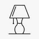 Lampshade wicker 37 x 33 x 33