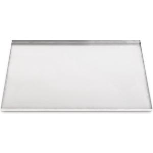 22.75" x 16.63" Metal Replacement Dog Crate Pan Chew Proof Crack Proof Pet Kennel Tray Central Dog Training Crate Pan Pet Supplies, Galvanized, 1" H