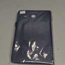 Slim Leather Case for Samsung Galaxy Tab E 9.6 Inch 2015 (SM-T560 T561 T565 T567V), Multi-Angle Stand Full-Protective Tablet Cover Book Case with Stylus Pen,Screen Film (Blue)