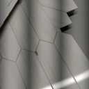 Vamos Tile Glossy Dolomite White Backsplash Tile Peel and Stick, 12.8 x 12.8 Inch 10 Sheets Long Hexagon PVC Self Adhesive Mosaic Wall Tiles Stick on Backsplash for Kitchen and Bathroom