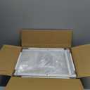 Snughome Desk Shelf, 38.6" Desktop Organizer Shelf, Desk Hutch for Computer Monitor, 4 Tier Desk Display Rack, Wood Desktop Bookshelf Storage Rack for Home Office Dorm, White