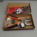 Leather Snaps and Fasteners Kit, 17mm Leather Snaps and Snap Button Kit Press Pliers, 40Sets 4Colors Metal Leather Buttons for Fabric, Clothes, Jackets, Purse, Bags