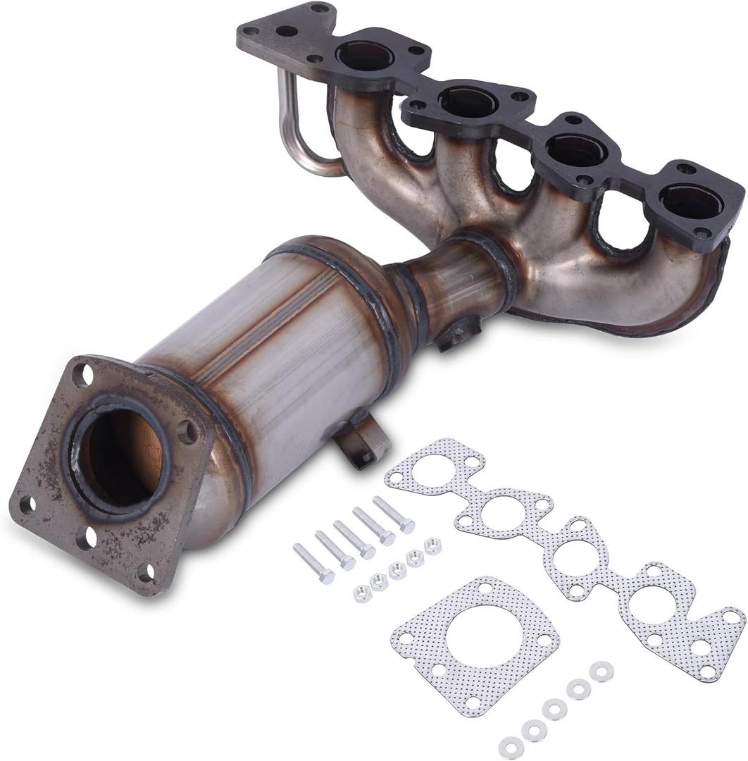 TOPAZ 674-929 Exhaust Manifold Catalytic Converter with Gasket Compatible with Chevrolet Spark 1.2L L4 2013 2014 2015 Replace# 25188343 50546