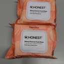 Honest Beauty Fragrance Free Cleansing Makeup Remover Facial Wipes | Plant Based, Hypoallergenic, Gentle for Sensitive Skin | 2 x 30 Count