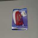 Car Shark Fin Universal Antenna, Shark Fin Antenna, Shark Fin Antenna Cover, Waterproof and Rust-Proof, Durable, Suitable for Most Cars, Trucks, SUVs, Etc (Red)