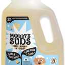 Molly's Suds Baby Liquid Laundry Detergent | Removes Formula, Poop & Spit-Up Stains | Extra Gentle for Infants, Babies, Toddlers (Fragrance Free, 100 Loads) (52 Fl Oz)