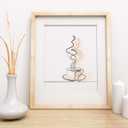 Metal US Football Wall Decor Sculpture 16" square Goal Post 0714