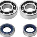 1 Sets Cut-Off Saw Main Crankshaft Bearing and Seal Replacement Part 9503 003 0351, 9630 951 1696, 9640 003 1570, Compatible with Stihl TS410 TS420