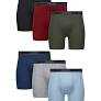 Hanes Men Hanes Boxer Briefs, Cool Dri MoistureWicking Underwear, Cotton NoRideup for Men, MultiPacks 