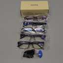 Gaoye Reading Glasses Men/Women, Eyeglasses, Blue Light Readers for Men/Women, Computer Eye Glasses, Cheaters, 1.25