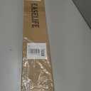 EaseLife 14 FT Heavy Duty Sliding Barn Door Hardware Track Kit,Straight Pulley,Slide Smoothly Quietly,Easy Install (14FT Track Kit for 84" Wide Single Door)