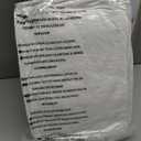 JOLLYVOGUE Queen Comforter Set, White Seersucker 3 Pieces Comforters Queen Size, Lightweight & Fluffy Bedding Sets for All Season with 1 Ruffle Comforter and 2 Ruffle Pillowshams