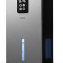 PSOS Dehumidifier, Dehumidifiers for Home, 98 OZ Water Tank, (1000 sq.ft) Quiet Dehumidifier for Basement Bedroom Bathroom with Humidity Display, Auto Shut Off, Relaxing 7 Color Ambient Light(Gray)