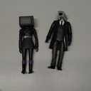 Skibidi Toilet Deluxe 6 inch Figure, Collector Pack of 2, Collectible Figures, Officially Licensed Skibidi Toilet Merch