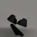 PlayVital LR Increaser Shoulder Buttons Trigger Enhancement Set for Steam Deck Console, L1R1L2R2 Extender for Steam Deck LCD, Natural Grip Added Buttons for Steam Deck OLED - Black