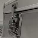 Odyssey KROM Series Silver Record/Utility Case for 70 12" Vinyl Records & LPs