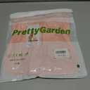 PRETTYGARDEN Women's Lace Long Sleeve Button Down Blouse (Pink, S)