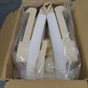 MoreFeel Collapsible Baby Bathtub for Newborn with Thermometer & 1 Hooded Towel & 1 Soft Floating Cushion,Portable Travel Bathtub with Drain Hole, Durable Foldable Baby Tubs for Infants to Toddler (Beige)