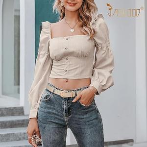 JASGOOD Women Leather Belt Gold Buckle Ladies Elegant Faux Leather Waist Belt for Jeans Pants
