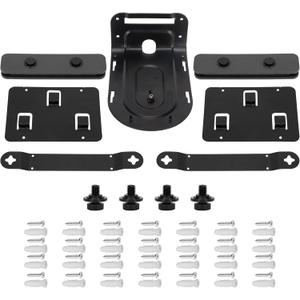 Video/Rally Mounting Kit Compatible with Logitech Speakers, Cameras, Desktop Hubs, and Display Hubs to Make Conferencing Easier and More Efficient, 939-001644 Mounting Bracket