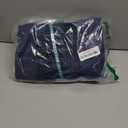 Baby Sleep Sack 12-18 Months, 100% Cotton Sleeping Sack for Newborn and Infant, 3 Pack Baby Wearable Blanket, 0.5 Tog Lightweight Double Zipper Sleep Bag Cyan (Large)