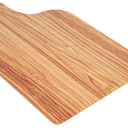 Cater Tek 15.8 x 9.8 Inch Charcuterie Boards, 100 Faux Wood Cheese Boards - with Handle, Stackable, Paper Cardboard Charcuterie Boards, Disposable, for Serving at Catered Events - Restaurantware