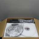 Modern Outdoor Ceiling Fans with Dimmable LED Light for up to 400sq. ft. Area, Works for Sloped Ceiling, RGB Lighting Mode Remote & App Control Damp-Rated, Black 60 Inch