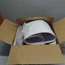 Triple Gourd Ceramic Table Lamps Set of 2, Modern Blue Bedside Lamps with Rotary Switch, Contemporary Nightstand Lamps for Bedroom Living Room