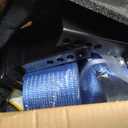 4 Pack Trailer Stake Pocket Winch Flatbed Kit Blue, Capacity 16,200 lbs Utility Flatbed Accessories, Include 4 inch Flatbed Winch Straps 30 Ft for 2x4 Stake Pockets