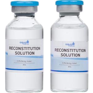 Reconstitution Solution 2-Pack - 30ml - Ultra Clean Solution in Premium Glass Vials | Made in USA Reconstitution Solution 2-Pack - 30ml - Ultra Clean Solution in Premium Glass Vials | Made in USA