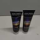 John Frieda Midnight Brunette Shampoo & Conditioner, Color Deepening Shampoo & Conditioner to Enhance and Refresh Brunette Tones, Cocoa and Primrose Oil-Infused 8.3 oz, Pack of 2