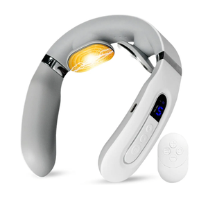 Richie House Neck Massager with Heat, Neck Massager for Pain Relief Deep Tissue,Electric Portable Neck Massager with Heat for Women Men