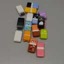 Outus 16 Pcs Roller Erasers Cute Pencil Erasers Animal Eraser with Roller for Easy Pick up and Removal, School Gift Supplies Animal Themed Fun Party Favor Christmas Gift Supplies (16 Piece Set)