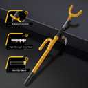 SURDOCA Upgraded Car Steering Wheel Lock Anti-Theft Device, Steering Wheel Locks for Car SUV, Easy Installation, Rubber Protection, Extendable Universal Security Device