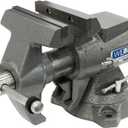 Wilton Multi-Purpose Bench Vise, 5-1/2" Jaw Width, 5" Max Jaw Opening, 2-3/4" Throat (Model 550P)