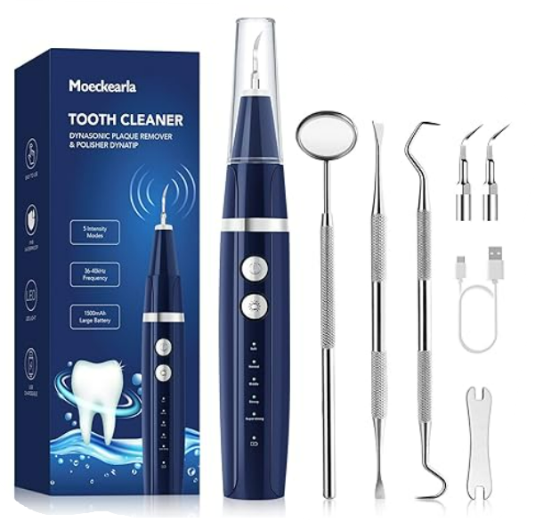 Plaque Remover for Teeth - Tartar Remover for Teeth, Dental Calculus Remover Teeth Cleaning Kit