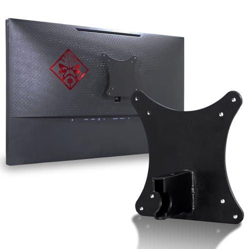 VESA Mount Adapter Compatible with HP 25" Gaming Monitor（Compatible with OMEN 25,Z7Y57AA,Z7Y57A9）– 75x75 to 100x100 Wall Mount Bracket