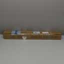 Heavy Duty Adjustable Curtain Rod, 1 Inch, 28-48 Inch, Round Cap, Premium Aluminum Brackets, Suitable for Windows & Patios (Antique Bronze)