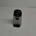 Amazon Basics 3-In-1 Electric Can Opener, Bottle Opener and Knife Sharpener, with Stainless Steel Blade, Magnetic Lid Holder, Automatic, Countertop, 50W, Black