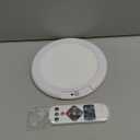 Combuh Battery Operated Shower Light Waterproof Inside, Rechargeable Motion Sensor Ceiling Lights Battery Powered with Remote, No Wiring Magnetic Cordless LED Overhead Lighting for Closet Hallway