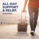 Dr. Scholl's Heavy Duty Support Insole Orthotics, Big & Tall, 200lbs+, Wide Feet, Shock Absorbing, Arch Support, Distributes Pressure, Trim to Fit Inserts, Work Boots & Shoes, Men Size 8-14, 1 Pair