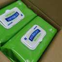 FitRight Personal Cleansing Wipes with Aloe (8x10 inch) | 600 Pieces Moisturizing Body Wipes for Adults Bathing and Incontinence Cleaning | Unscented Cloth Adult Wipes for Elderly Care